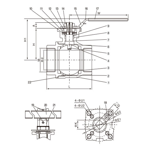 1000 WOG 2PC Cast Steel High Platform ValveDRAW.jpg 1000 WOG 2PC Cast Steel High Platform ValveDRAW.jpg